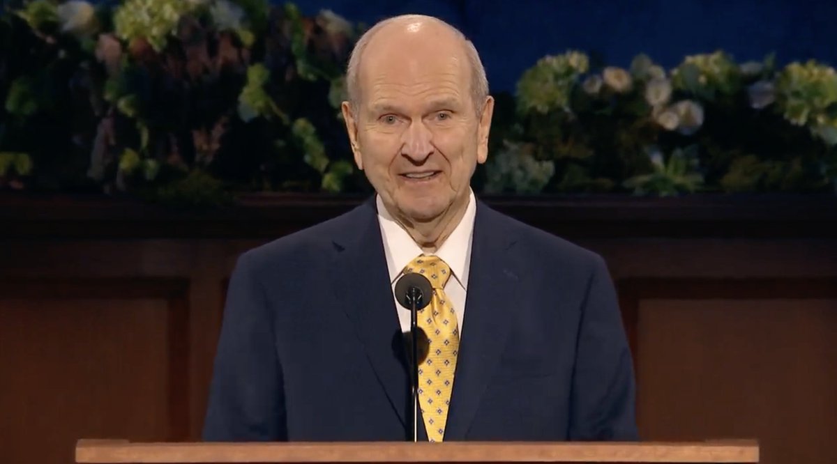ldsconf's tweet photo. "Our ultimate quest in life is to prepare to meet our maker. We do this by striving daily to become more like our Savior, Jesus Christ. And we do that as we repent daily and receive His cleansing, healing and strengthening power.” #PresNelson | #GeneralConference https://t.co/kSKrAqps8u