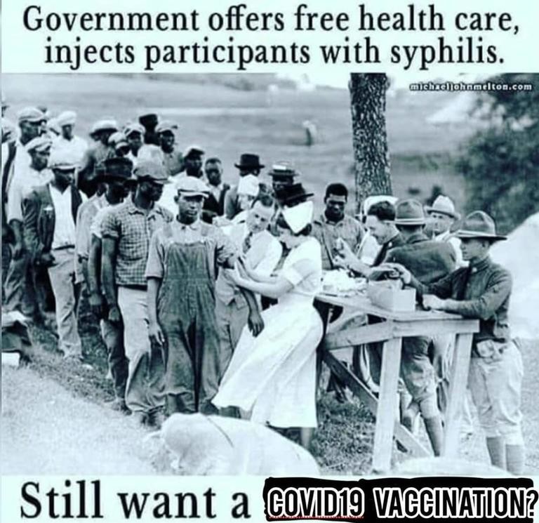 From 1932 & 1972 by the United States Public Health Service. purpose of this study was to observe the natural history of untreated syphilis; the African American men in the study were only told they were receiving free health care from the Federal government of the United States.
