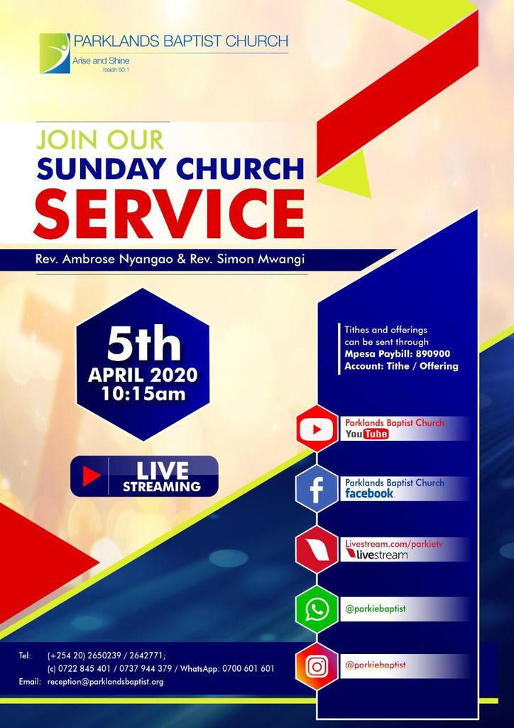 ParkieBaptist's tweet photo. We welcome to tomorrow's Sunday Church service, we'll be streaming LIVE!!

Send us your prayer requests prayer@parklandsbaptist.org
#RedemptiveStatus https://t.co/IAEVhwODsZ