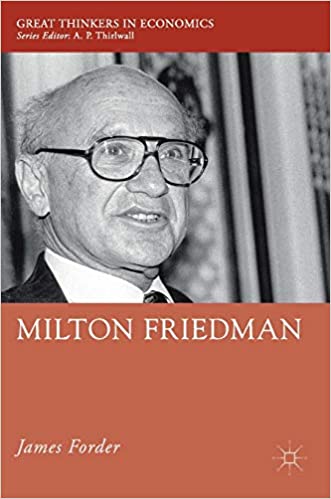 Our 20th book in our list is James Forder’s “Milton Friedman” https://www.palgrave.com/gp/book/9781137387837 #QuarentineLife  #Books  #ReadingList