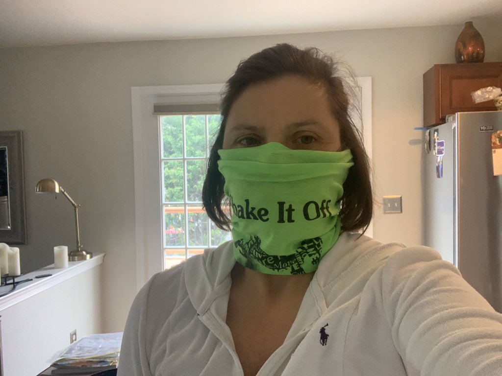 ShakeItOff4PD's tweet photo. “Necessity is the mother of invention.”  These are from shake it off’s events. And, it also serves as a reminder that April is Parkinson’s awareness month. Also, those with Parkinson’s need to be very careful &amp; cover their faces during this time. Be safe. #Parkinsons #COVID2019 https://t.co/keDmJDS5LW
