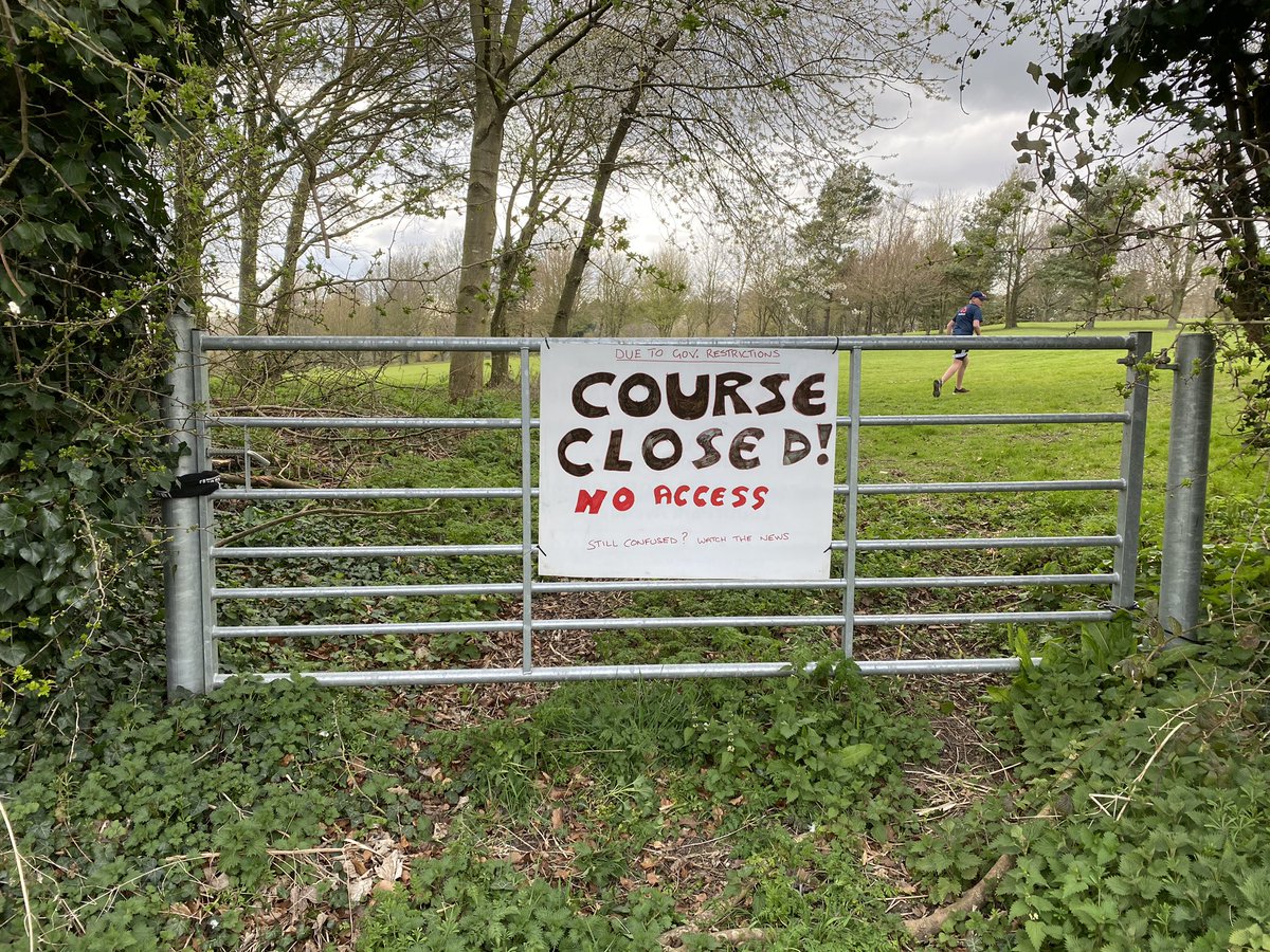 A little note to the people who sneak on louth golf club to play a few holes while everyone else respects the lockdown 🙈