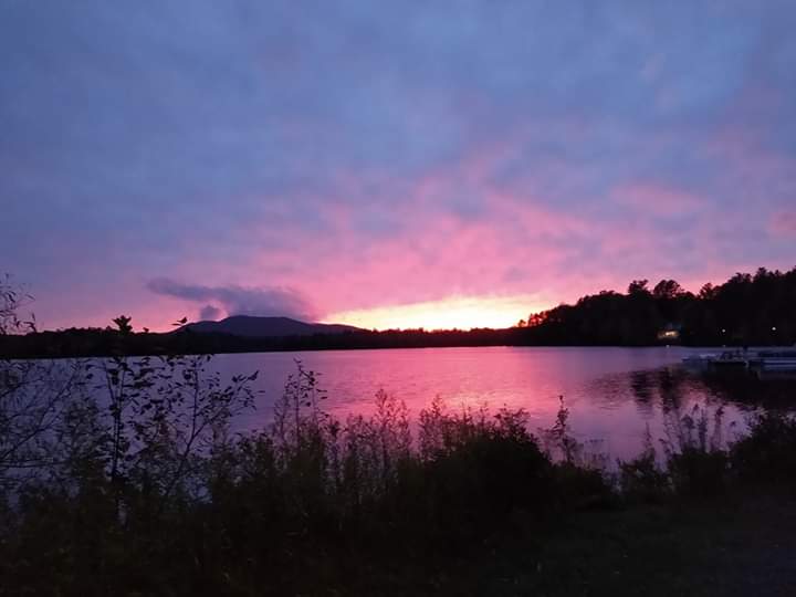 #DechartGames #photography #sunset day 3
This beautiful sunset was taken at PaulSmithsCollege where I got my higher education. Looking out at the Lower ST Regis Lake