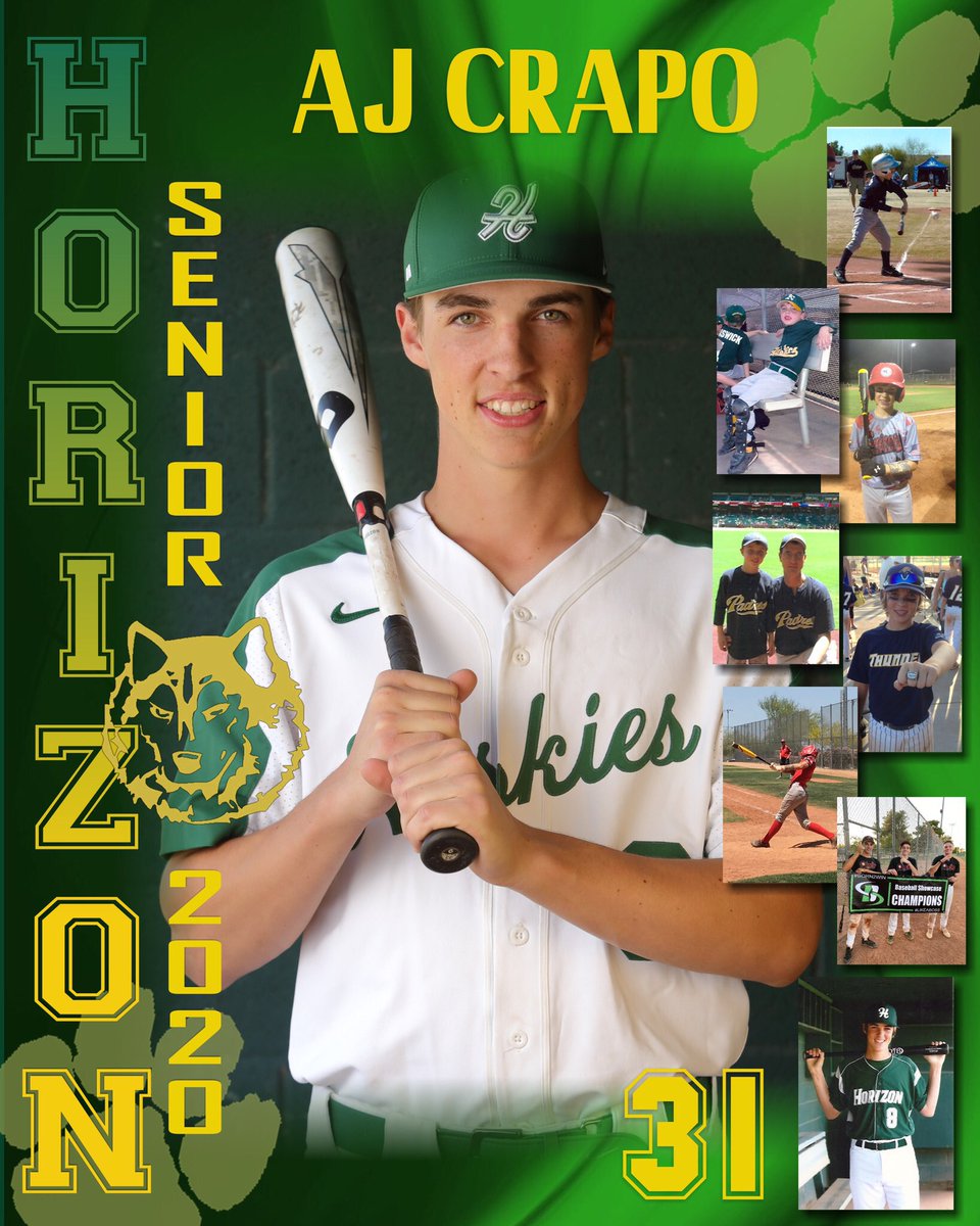 husky_baseball_'s tweet photo. Today’s Class of 2020 Senior @aj_crapo8 AJ Crapo #31 ⚾️🐾 https://t.co/bY3G2JGbok