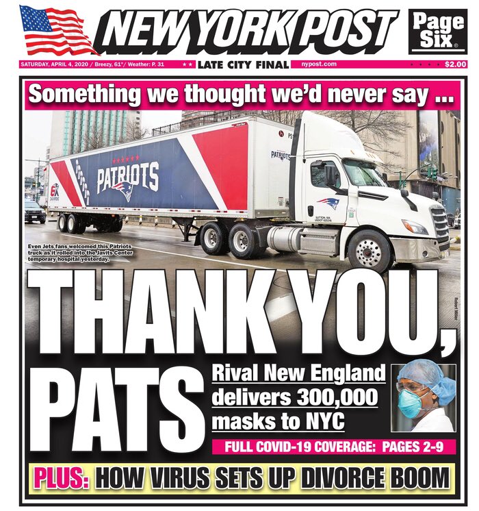 Stacey James (@Stacey_James) on Twitter photo 04/04/2020 17:26:11 Something I thought I’d never read ... in a New York paper. I love this! Something I thought I’d never read ... in a New York paper. I love this!