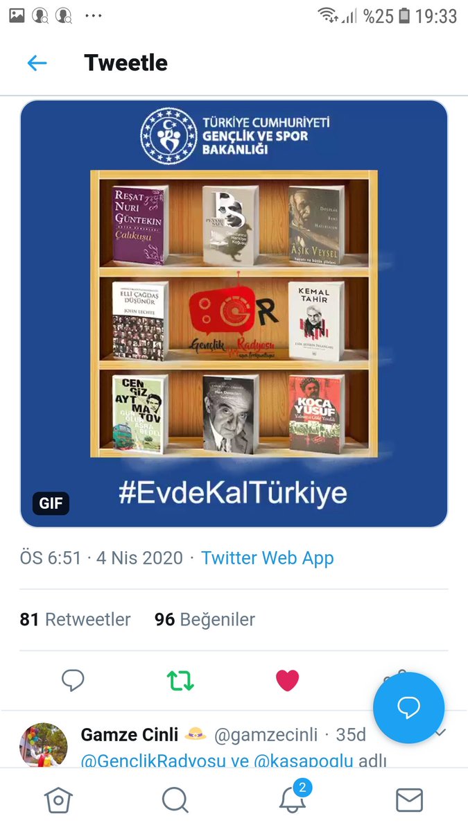 GezzggiN's tweet photo. @GenclikRadyosu @kasapoglu Yine güzel bir faaliyet ve yine Gençlik radyosu 🤗🤗🤗 https://t.co/Gg0ctO2Mr8