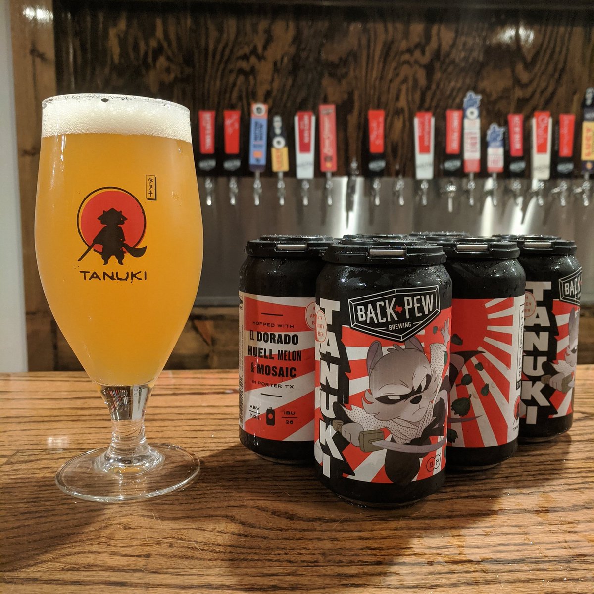 BackPewBrew's tweet image. Tanuki has been canned! Can't have y'all out here, but we can get you the beer we brewed for it; presale going on through @HopDropIt and here on our website at backpewbrewing.com/taproomhours! Here selling beer to go 11-4, so get those orders in before you've had too many!
