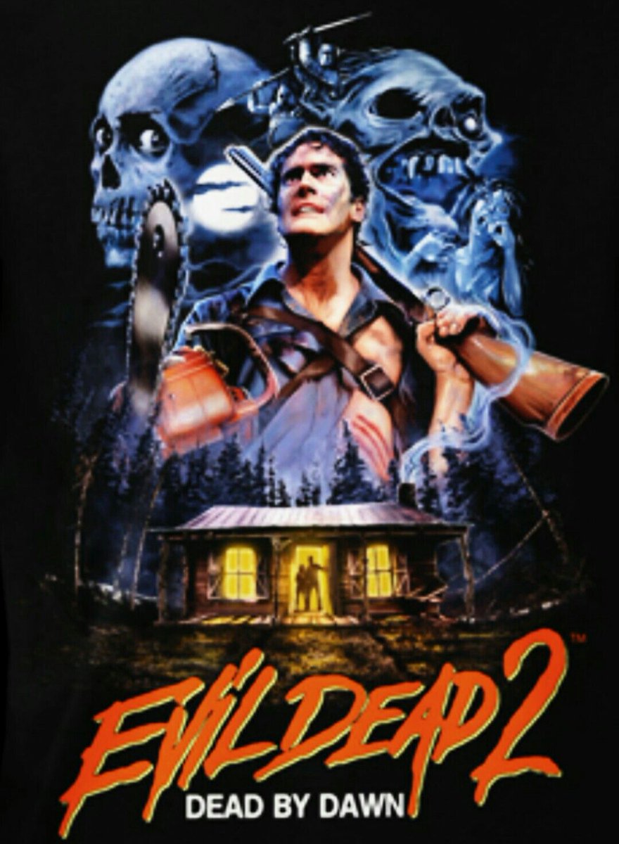 Dead posters. Зловещие мертвецы 2 (1987) Постер.