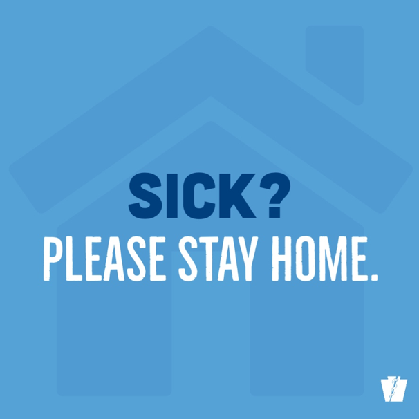 Telling people to  #StayHome when sick! We’ve seen rates of  #Influenza go down, probably because of good handwashing and people being able to stay home when sick!  #paidsickleave is crucial, even once the immediate threat of  #COVID-19 has stopped