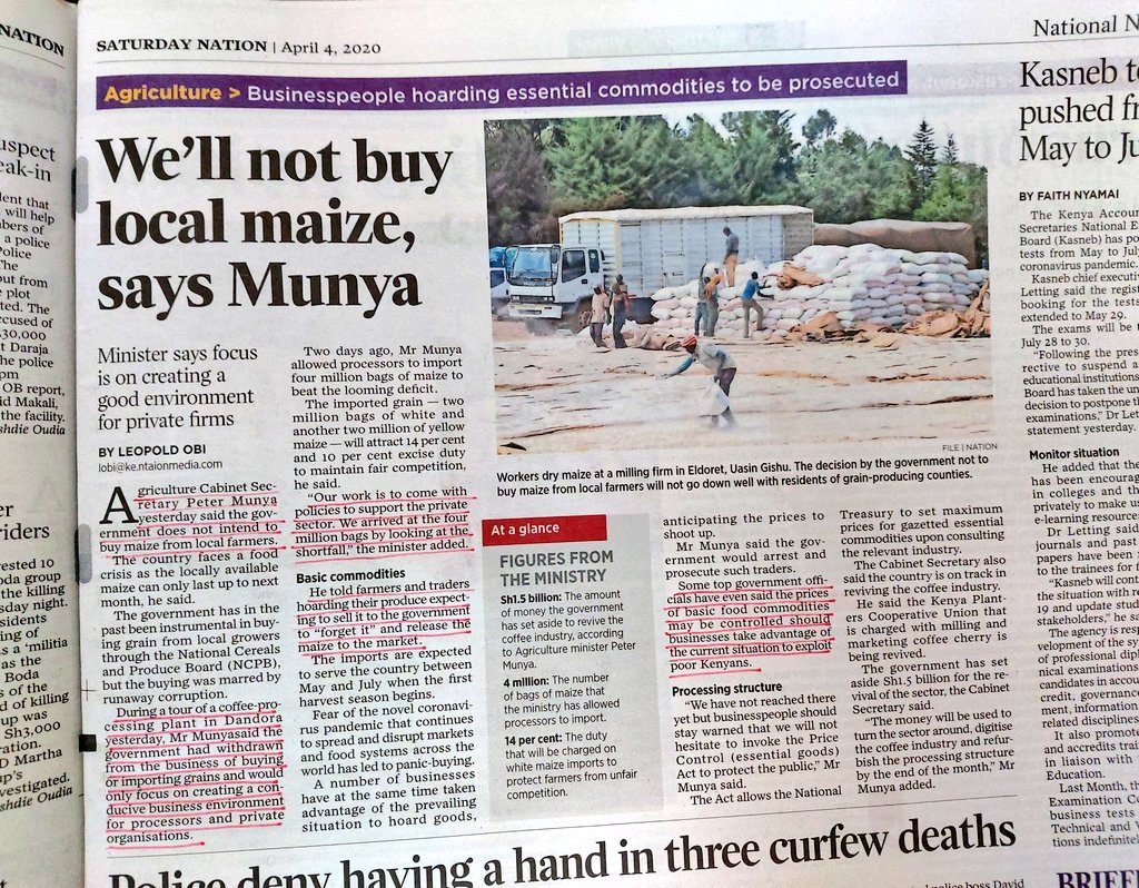 kennedymkalonzo's tweet photo. Mr uhuru Kenyatta you must be high of something. Right now Lockdwon is looming and this is what your incompetent Peter munya wants. Seriously,???? https://t.co/HPKabMAXSi