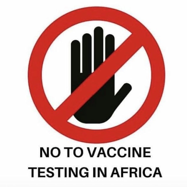 casspernyovest's tweet photo. As we having fun Lapho. Le ska tla ka maKK France. Only 49 deaths in Africa from the virus so far so why start here? Other parts of the world need it more than us right now so Kahle bo! #AfricansAreNotGuineaPigs https://t.co/9rFXKmjA4f