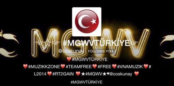 Follow and follow
<a href="/coskunay/">☜☆☞ #MGWVTÜRKİYE☜☆☞</a> #MGWV