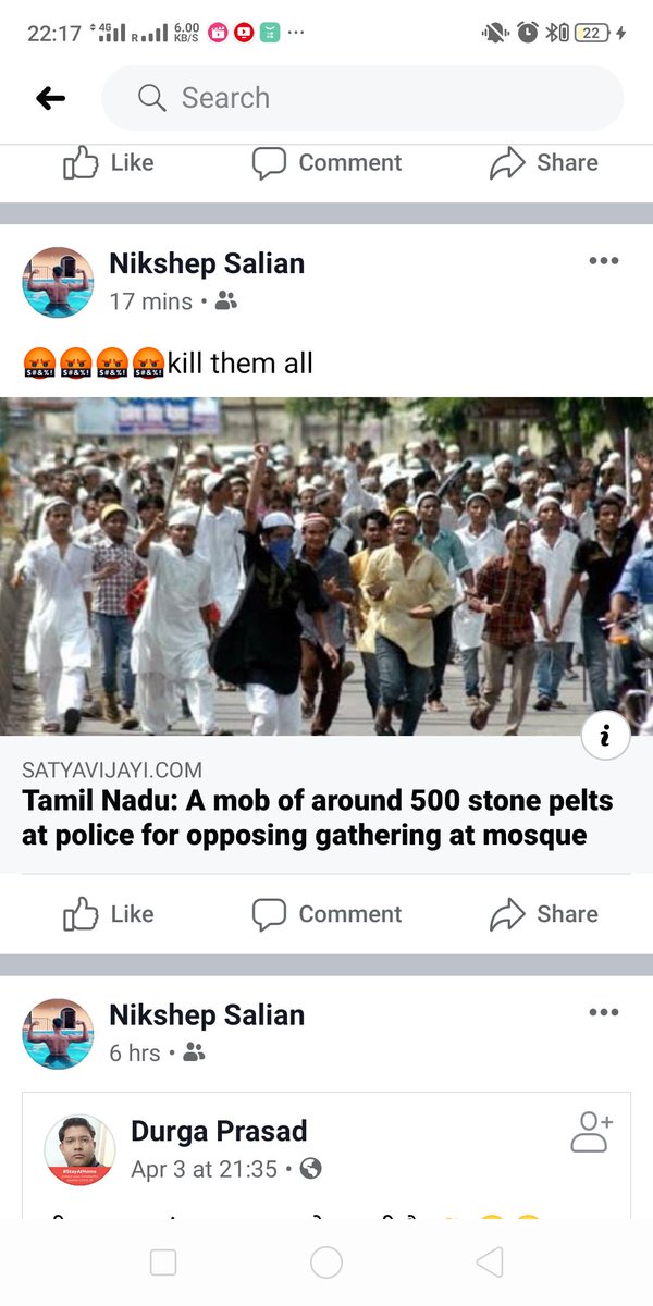 whozefaa's tweet photo. https://t.co/BByxoD8HRw
@MumbaiPolice @ThaneCityPolice 
@OfficeofUT @CMOMaharashtra 

This person a resident of Dombivli is sharing fake news and hateful content which is very dangerous for our social harmony, please look into the matter and take strict action against him. Thanks https://t.co/johJvHlGHr