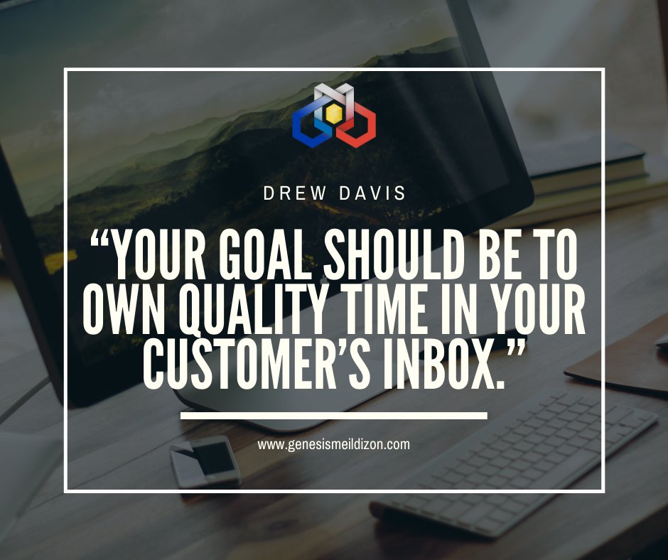 workwithgenesis's tweet photo. Email marketing is a fantastic way to keep in touch with your customers and regular readers! It's also a great way to turn leads into customers. And if used right, email is such a remarkable medium to spread knowledge that are valuable for your customers.

#FacebookMarketing https://t.co/KSlgXzCZc4