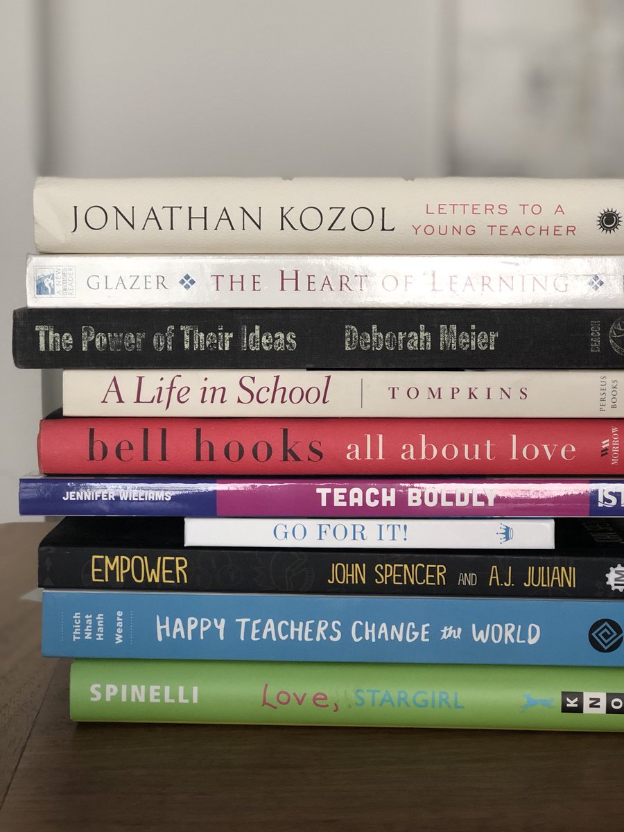 debbierabideau's tweet photo. Spine Poetry Day❣️ https://t.co/NBwB6fprrT