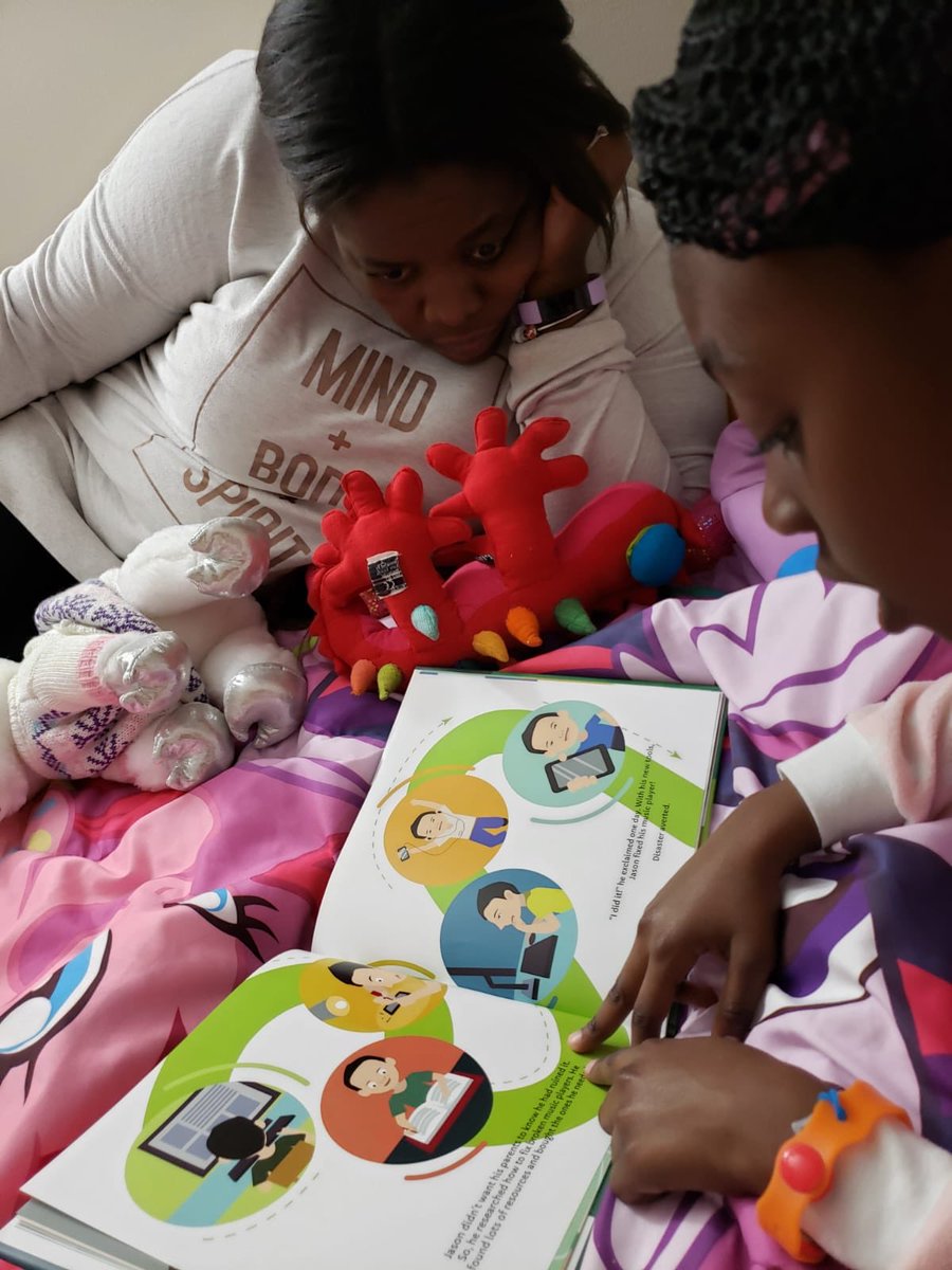 LittleLaunchers's tweet photo. With Stay-at-Home, it’s the perfect time to curl up with a good book. Thank you @one3thxavier for sharing your family’s reading time with us! https://t.co/l8C4eIcGtz