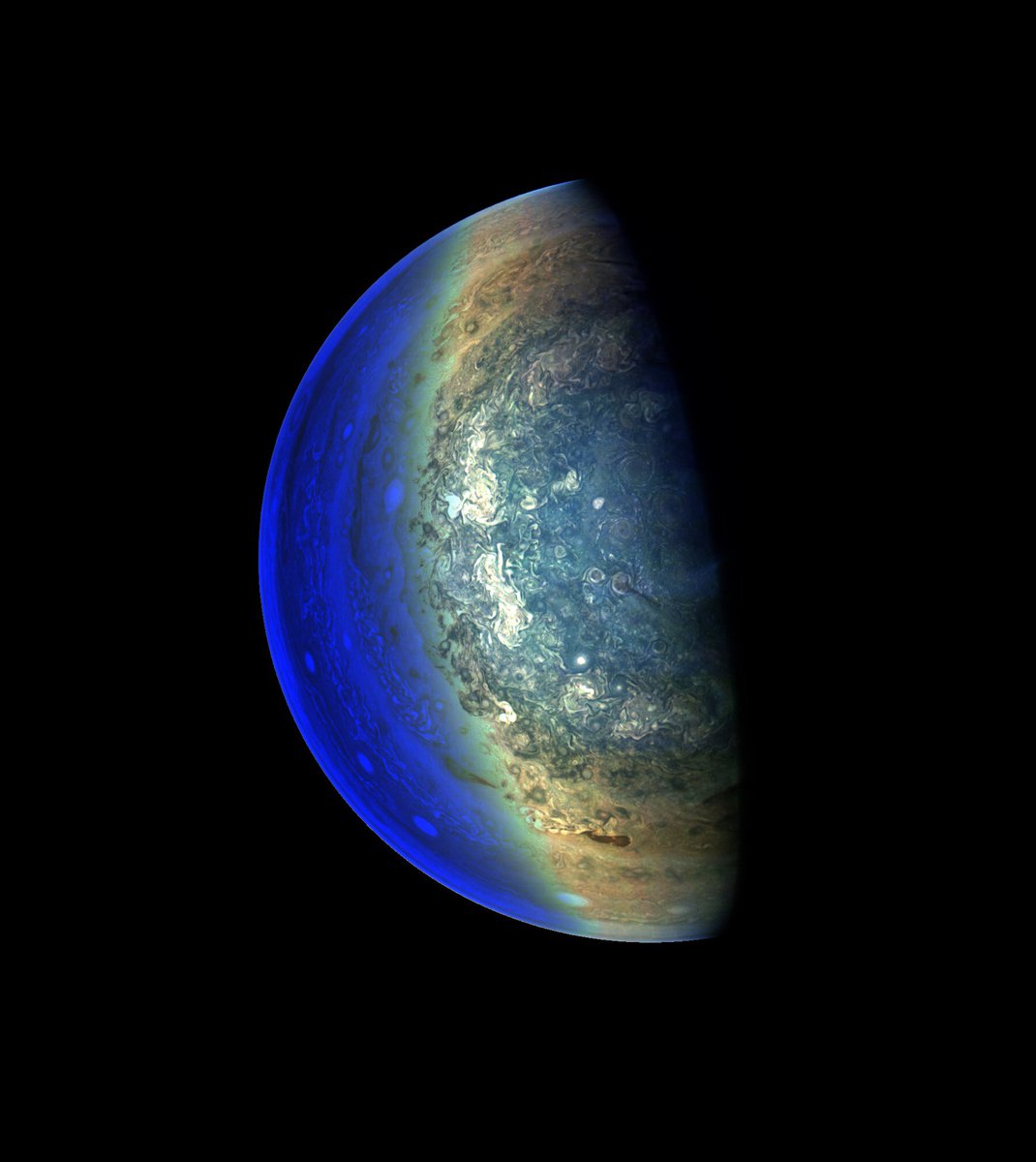 Jupiter’s South Pole