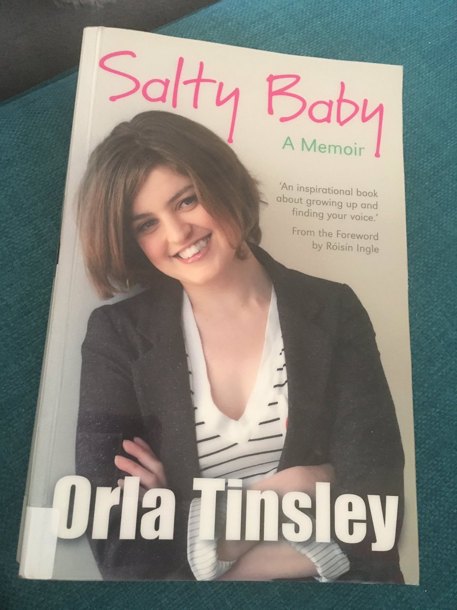 Book 25: Salty Baby by Orla Tinsley. This is not a book just about CF & being sick; it’s about hope, strength, anxiety; it’s about politics, campaigns, activism & feminism; it’s about ambitions, success & achievement. It’s about growing up. It’s about life. So good.  #BookReview