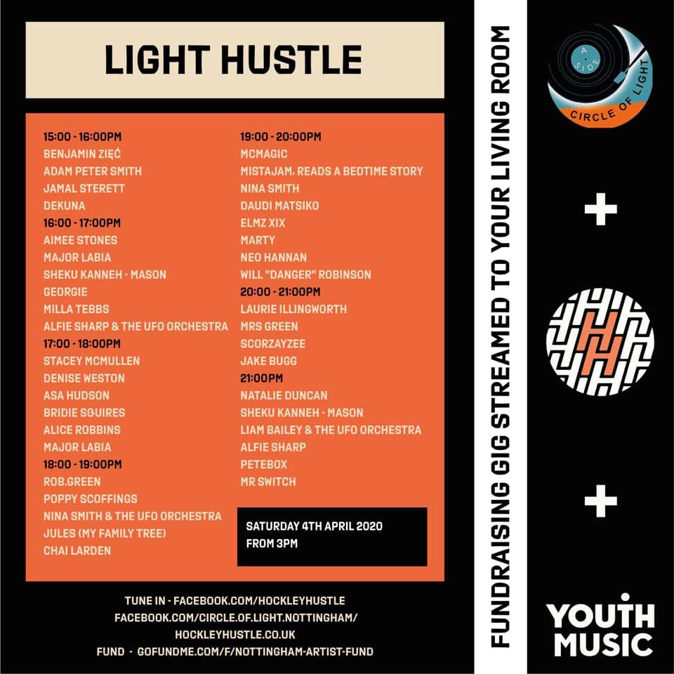 CircleOfLightUK's tweet photo. Ey up hustlers!
Some people are asking about the time slots so we thought weโd repost the schedule!โค๏ธ
Keep streaming and spreading the love
#LightHustle https://t.co/WHQIZZMHIa