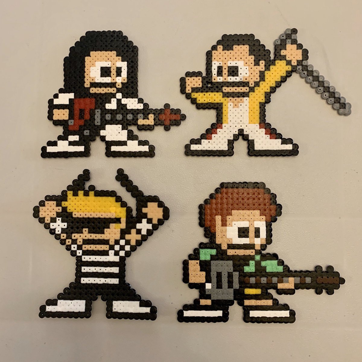 tetley75's tweet image. Lockdown project #8bitHeroes Queen Live at Wembley 86