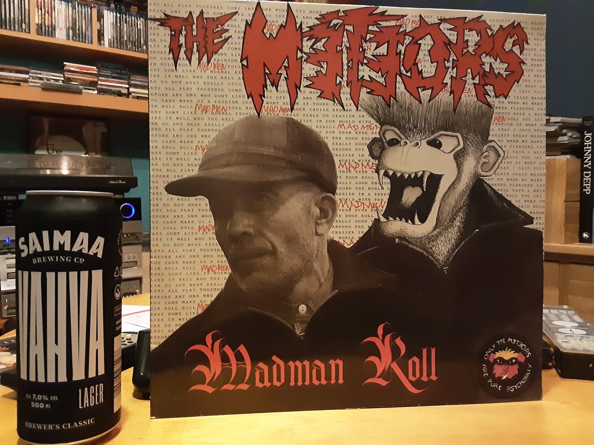 rockaholic67's tweet photo. Lauantai-illan #vinyylihetki. Madman Roll. #tsih #olut #vinyylivouhotus #otmapp https://t.co/kxYVQ0KD1F