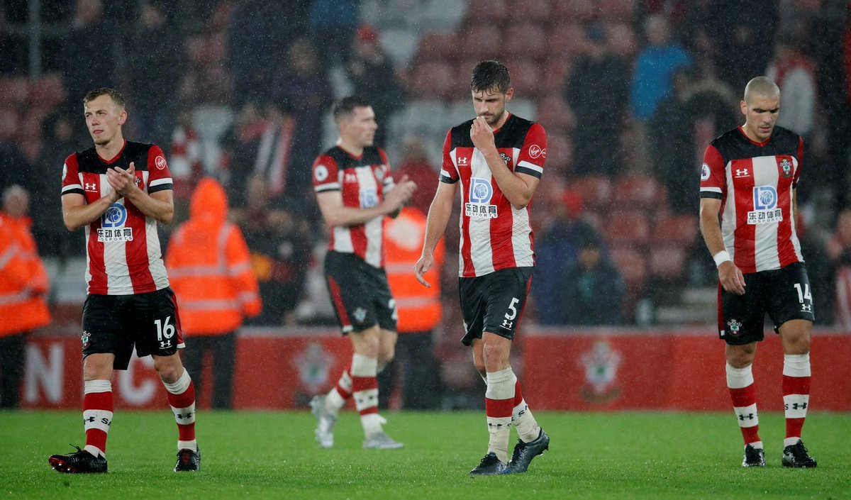 Southampton 0-3 Sheffield United8 goals conceded in the last 2 home games as The Blades run riot at St Mary's.Honeymoon period seems to be over on the South Coast... #FM20