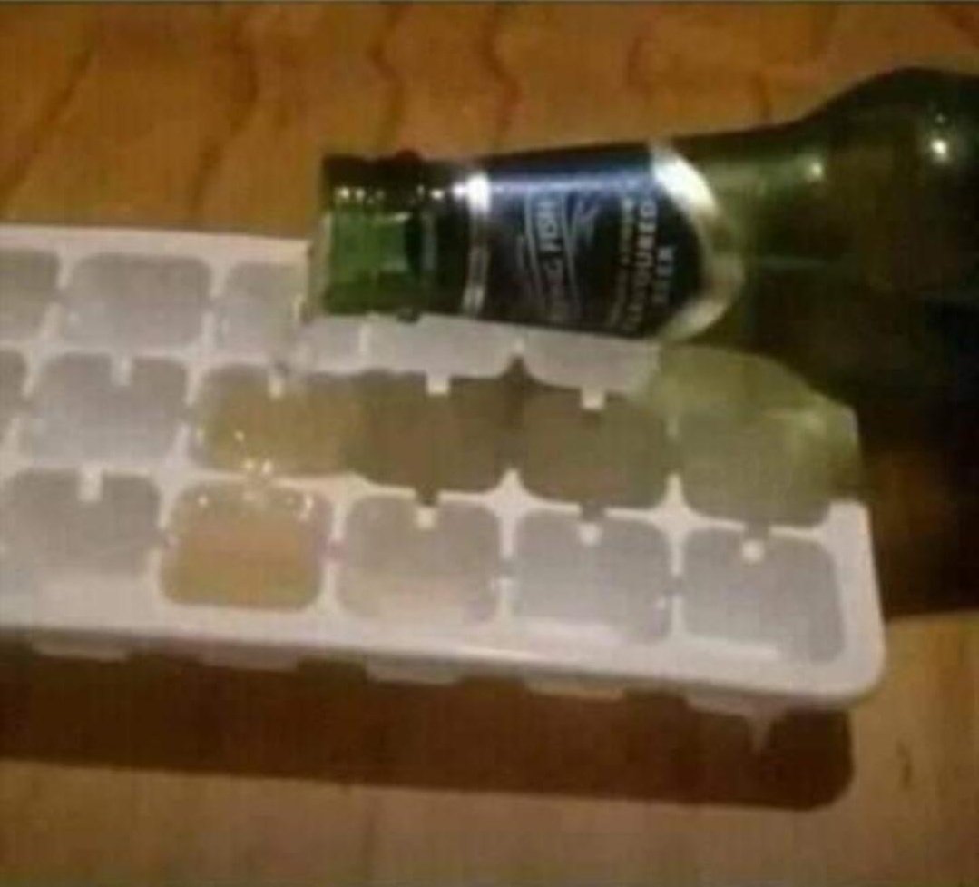 #Day9ofLockdown ice cube per day.