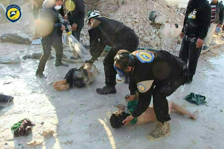 Today is the memorial of the Sarin gas massacre in #KhanSheikhoun, south of Idlib
There are more than 200 civilians, among them children and women who were killed and injured
Mercy to them and the curse on their killer
#Syria
#Idlib