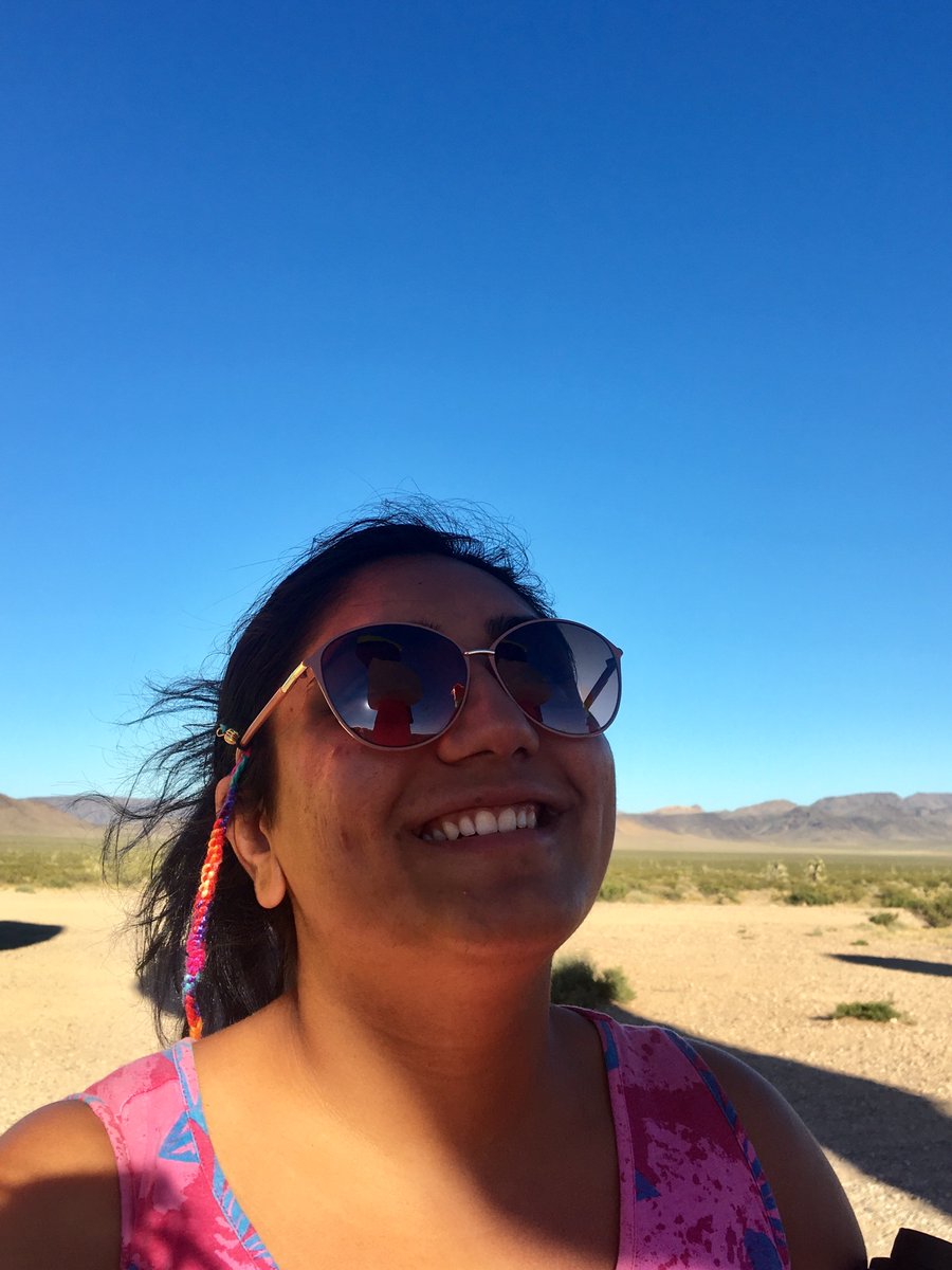 lizzyganssle's tweet photo. Happy Birthday to my literal ride or die (seriously she rescued me twice from my broken car this year) @themahadevan!! She is hilarious, brilliant and an A+ friend 💕💫  Hope this year is full of good memories and bad memes!! 😘 https://t.co/lx8svdFfdU
