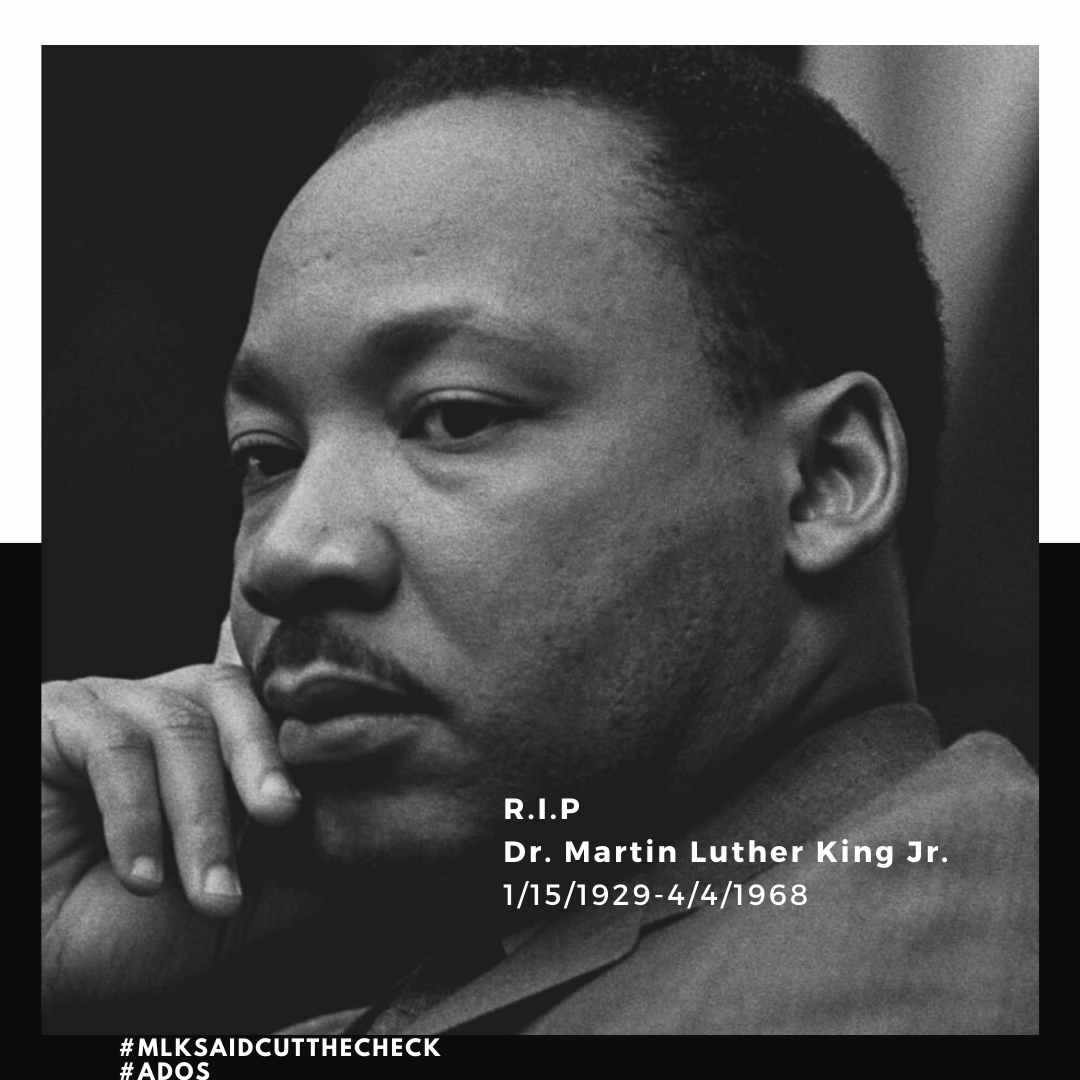 leapofficialorg's tweet photo. On this day, April 4, 1968 Dr. Martin Luther King Jr. was assassinated. We remember his sacrifice and love for us. Thank you Dr. King. We love you
#MartinLutherKingJr
#MLKsaidcutthecheck
#ADOS https://t.co/6brwPHO0SM