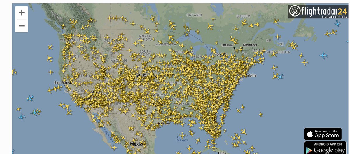 Some of it is proximity to neighboring states and the fact that we did not, until recently, have any domestic travel restrictions. And we still have massive air travel. These are flights right now in U.S. as per  https://flighttracker24.net/flight-radar/  Incoming international (blue) is trivial.