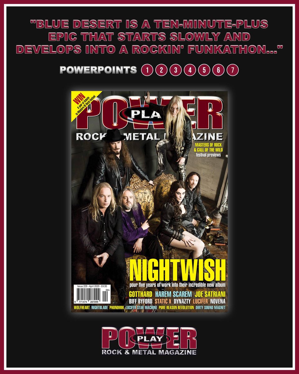 SkyValleyHQ's tweet photo. "Not just a pure stoner album, this has loads going on and kind of like @mastersreality, Sky Valley Mistress are not afraid to try different things" - @Powerplaymag 

Another glowing review for #FaithlessRituals 🤘
Buy Issue 229 Online: https://t.co/3P1xYZqbAO https://t.co/6scsbYv2hd