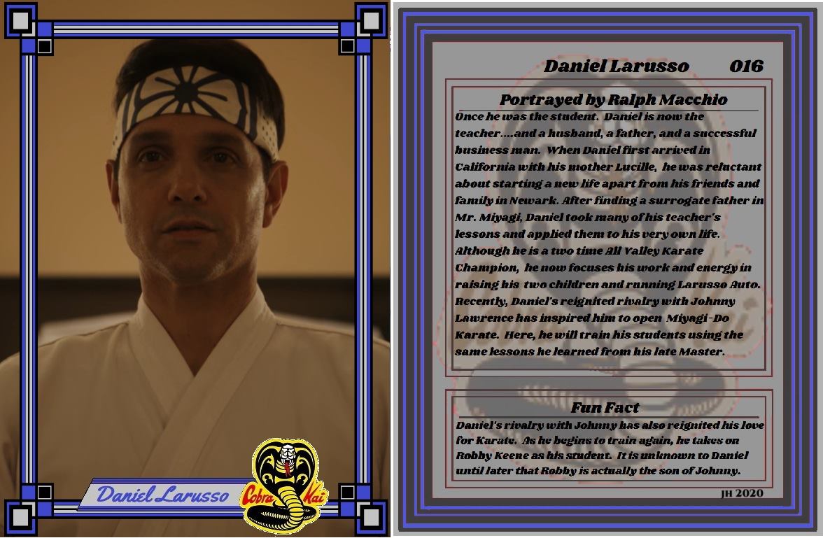 jonhurwitz's tweet photo. Weird fact about me: As a child, I was a baseball card dealer. I was that strange kid who rented tables at card shows, competing over customers with adults. Many of my fondest memories are the weekends I spent at card shows with my dad. #BaseballCards #CobraKai #FANART https://t.co/fq48nr9h5s