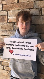 Thank you frontline workers for all you do.