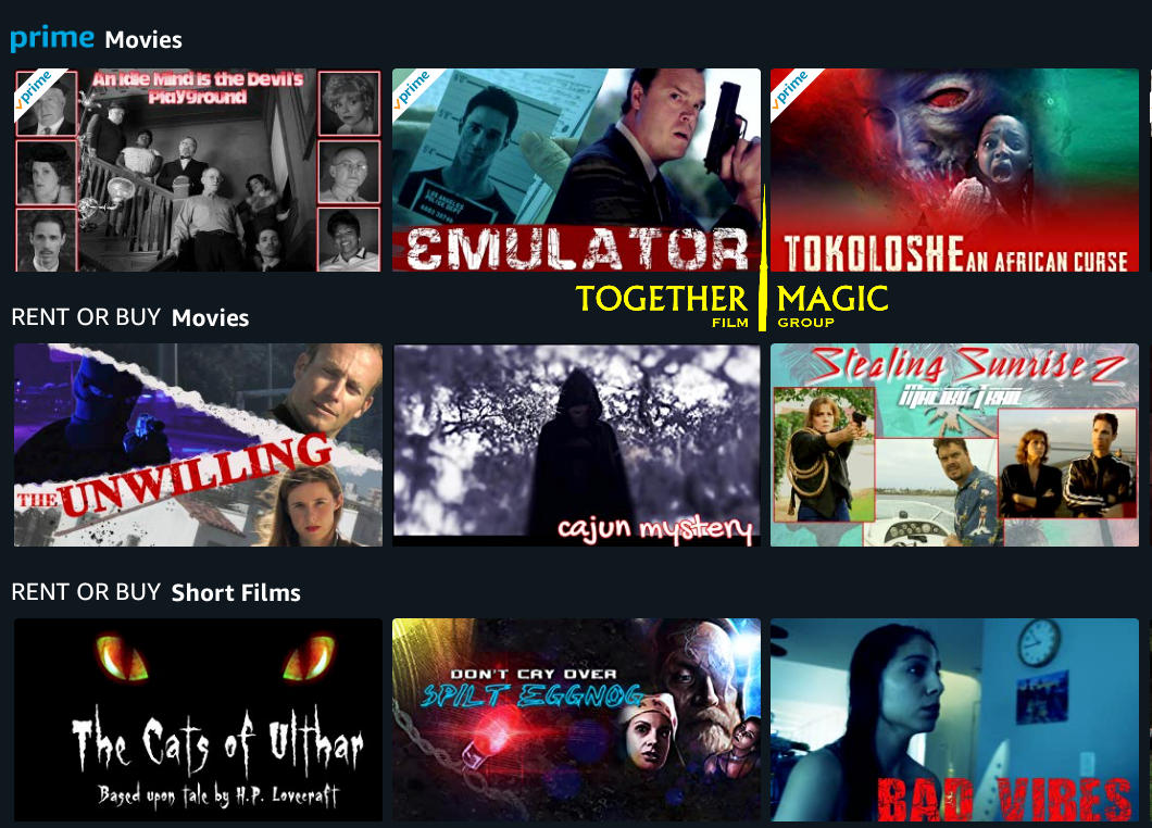 TogetherMagicFG's tweet image. It's #MovieTime! Browse our #moviecollection &amp;amp; start watching #indiecinema now: amzn.to/2BI3umA #SupportIndieFilm #IndieMovies #MovieTime #Movies #MovieNews #PrimeVideo #FilmTwitter #MovieMarathon  #FilmDistribution #IndieFilm #MovieTrailer #MovieLover #Streaming