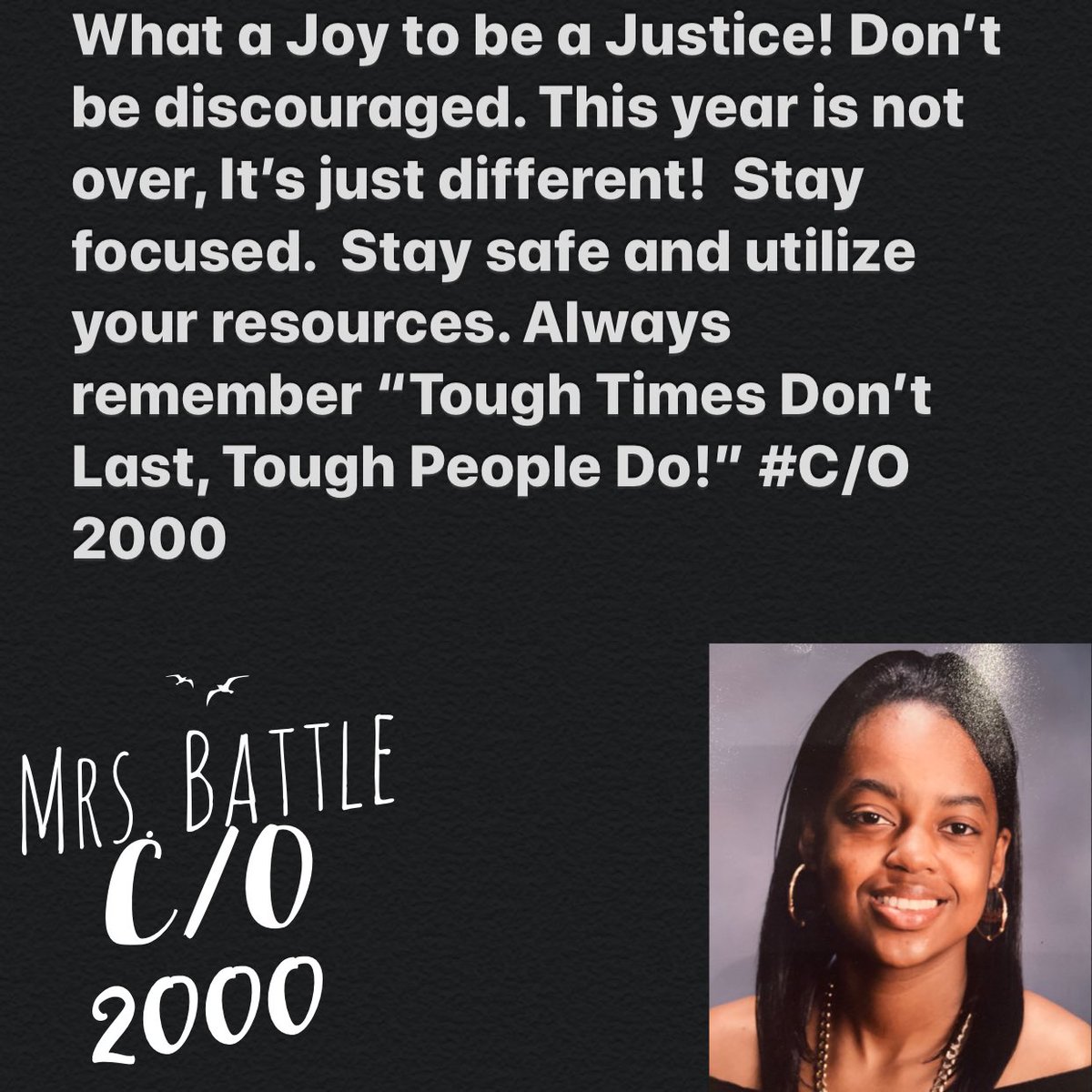 CounselorBattle's tweet photo. #jmchallenge #alumnisaturday @JM_Justices https://t.co/0Au6ErLcLX
