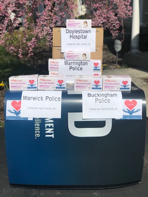 CBCAAssociation's tweet photo. CBCA raised $20,912 and collected PPE for the Doylestown and Abington Hospitals.
CBCA worked with UDCA and Guanghua Chinese Association to donate 2800 N95, 60 KN95, 15,300 surgical level 2 masks, and 50 surgical gowns to 15 hospitals, Senior Centers, police stations. https://t.co/hwtFttAun7
