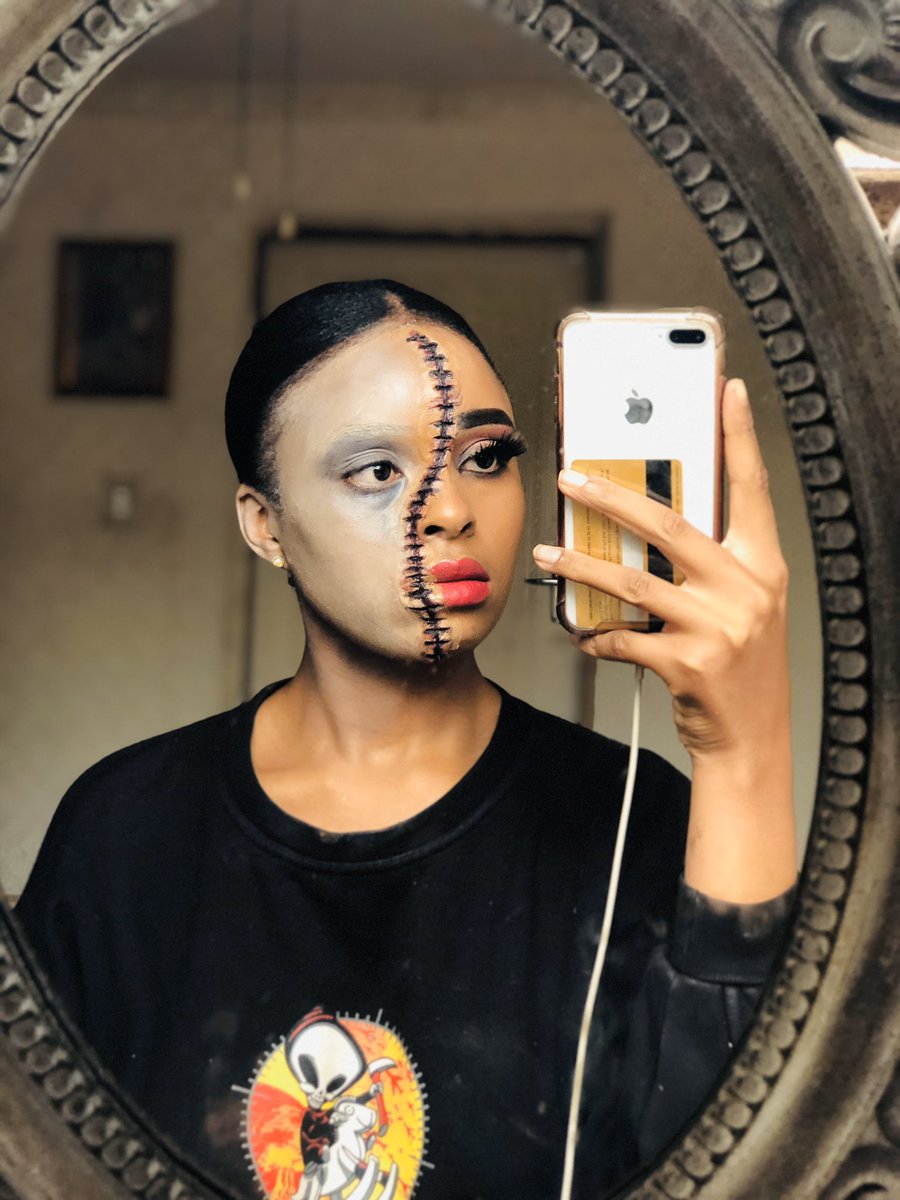 Self taught special effects artist.
#GirlTalkZA #Day9ofLockdown