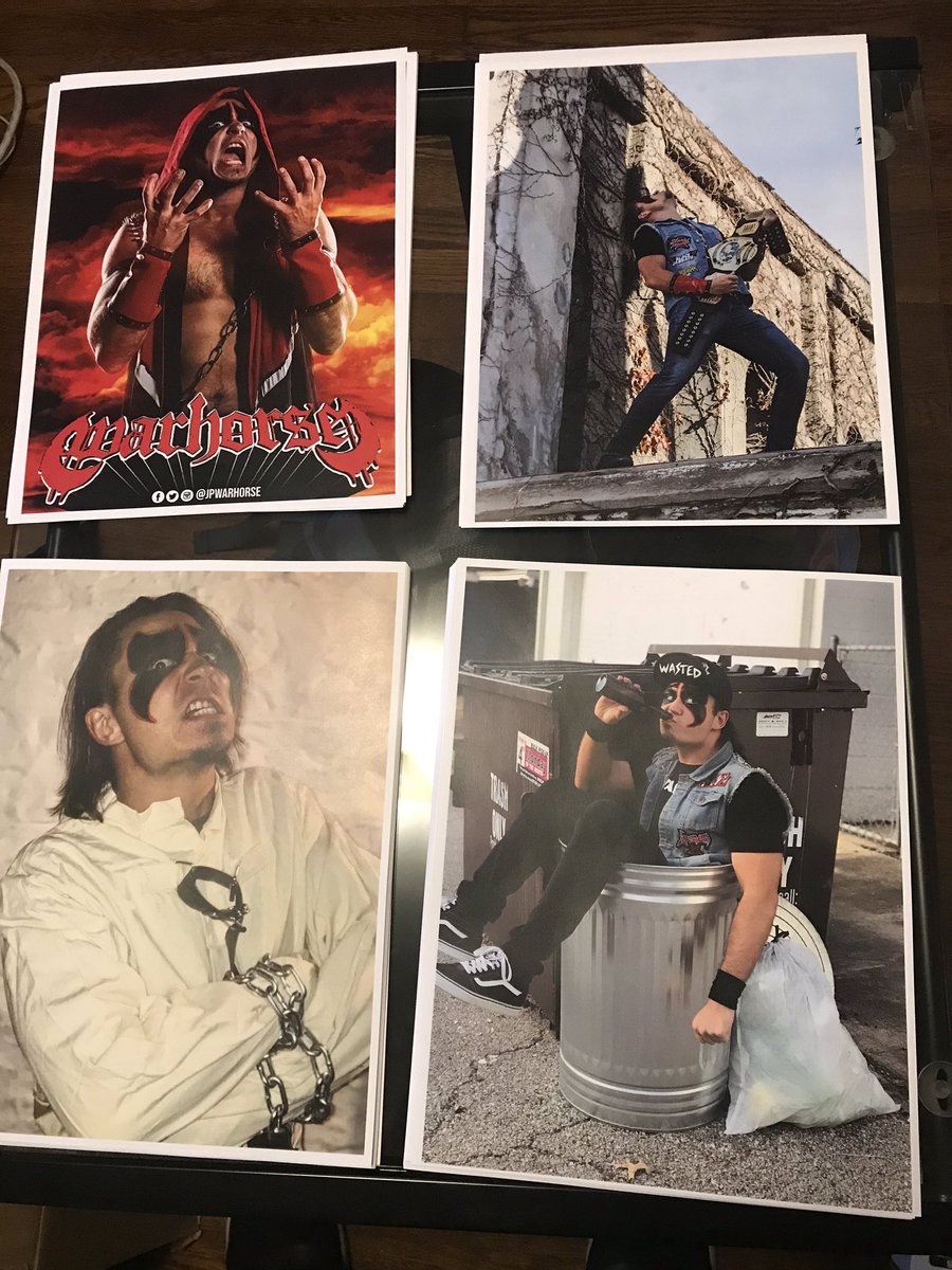 YEAH I GOT 8X10S AND PATCHES TOO, JUST $10 FOR EITHER, WHICH ONE YOU WANT? NO I DONT TAKE CARD, BUT I CAN DO PAYPAL. JAKE.PARNELL@YAHOO.COM, JUST LET ME KNOW WHICH ONES AND YOUR SHIPPING ADDRESS AND I’LL SEND EM OUT