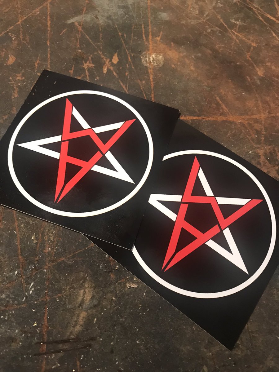 OH YEAH I HAVE STICKERS TOO, JUST $6.66, DANHAUSEN SUGGESTED THAT PRICE POINT AND ITS PRETTY METAL. YUP SAME PAYPAL, JAKE.PARNELL@YAHOO.COM, DONT FORGET THE SHIPPING ADDRESS
