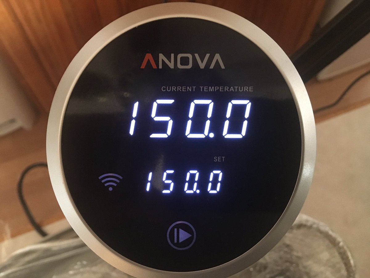 Jax_macky's tweet photo. This will be an 18 cook time...
Any guesses as to what it might be?

https://t.co/rKYt9MtJQ4

#JaxSnax #sousvide #turkeyroaster https://t.co/jiG8gOOAGd