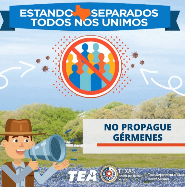 InglesideISD's tweet photo. Stay Healthy-Spanish https://t.co/lAAQg9cmMj