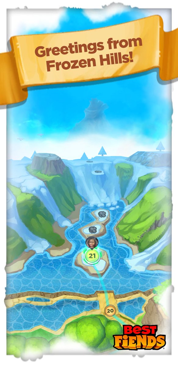 Gate Opened! Bring on the Frozen Hills in #BestFiends - Download FREE - download.BestFiends.com via <a href="/bestfiends/">Best Fiends</a>