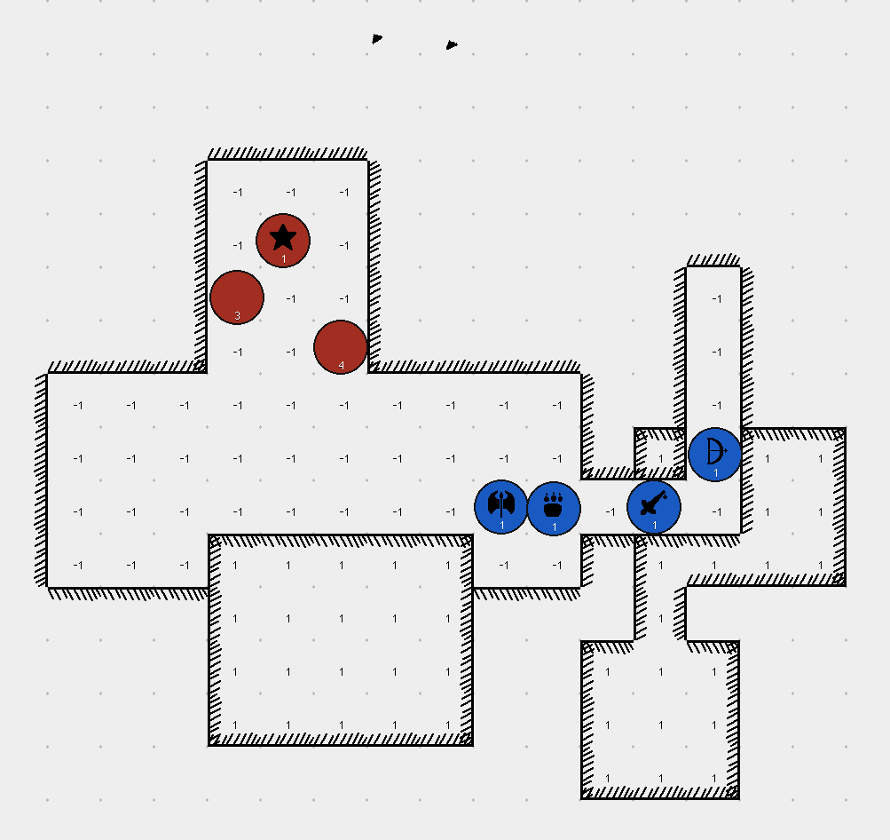 thetomster3's tweet photo. Roll20 takes too much prep to get good results, so I've been working on my own virtual tabletop that suits my style of game mastery better... finally starting to see some results! https://t.co/onk8GHu9uW