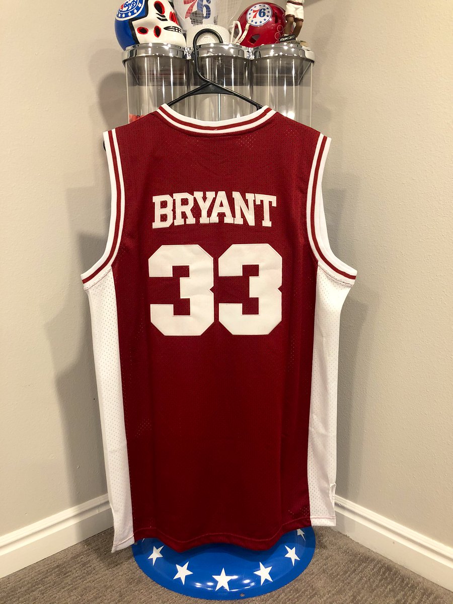 In honor of Kobe being inducted into this years Basketball Hall of Fame class, I thought we’d do a sweet giveaway...

Prize:

- Kobe Bryant Lower Merion jersey

All you gotta do:

- Retweet &amp; follow

Winner selected Monday night. Good luck! Stay inside! Go Sixers!

#RIPMamba