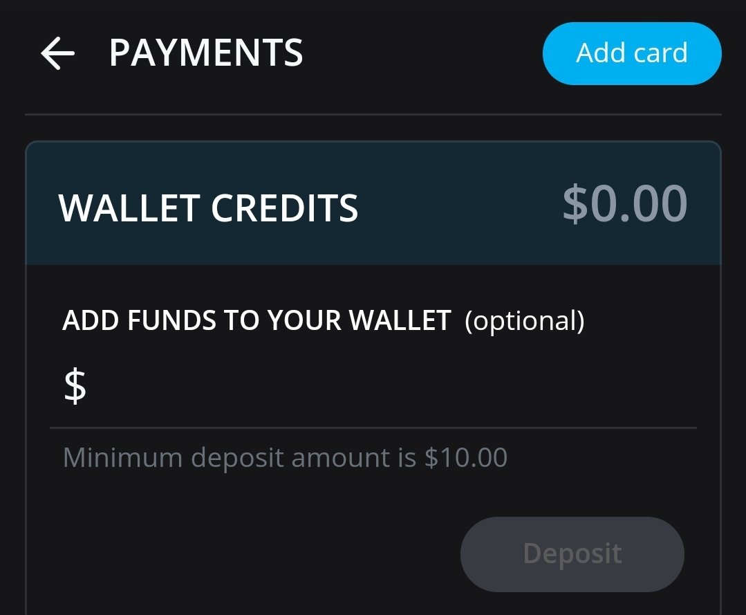 Wallet credits onlyfans