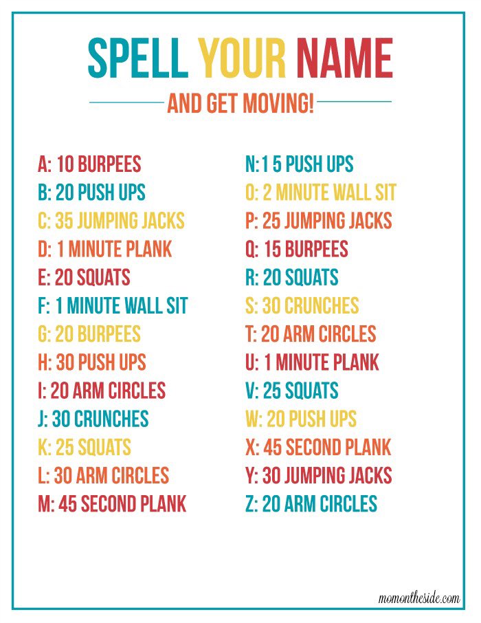 Anne Chow Of Course A Is Burpees