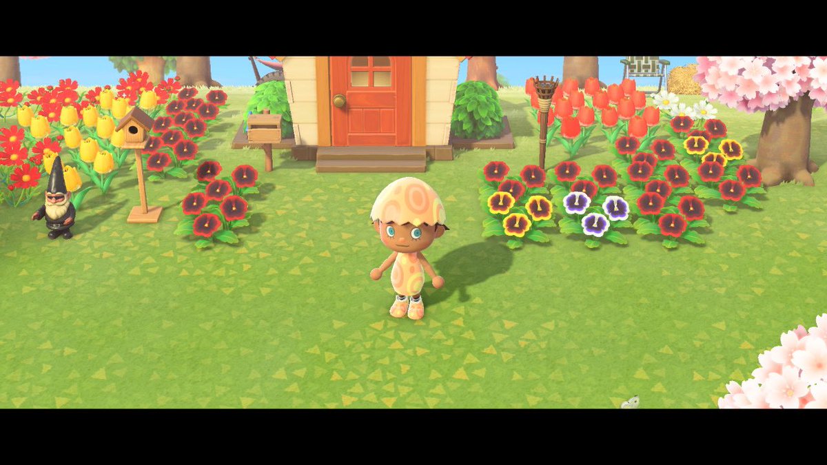 I made one of the egg outfits.  #AnimalCrossingNewHorizons  