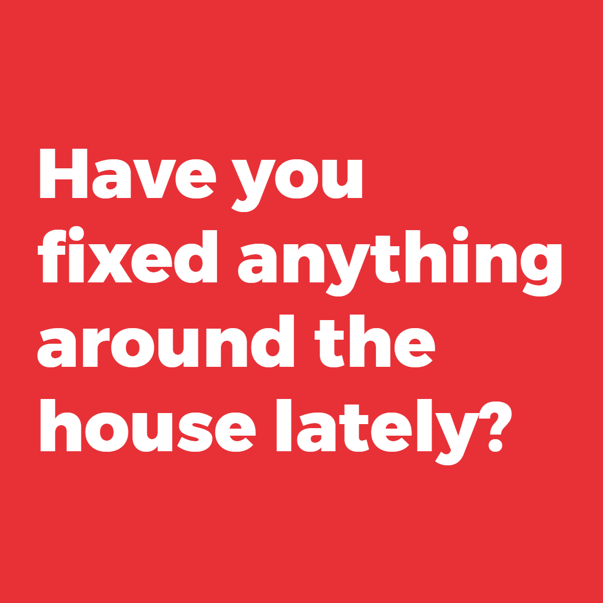 Let us know what you've worked on?