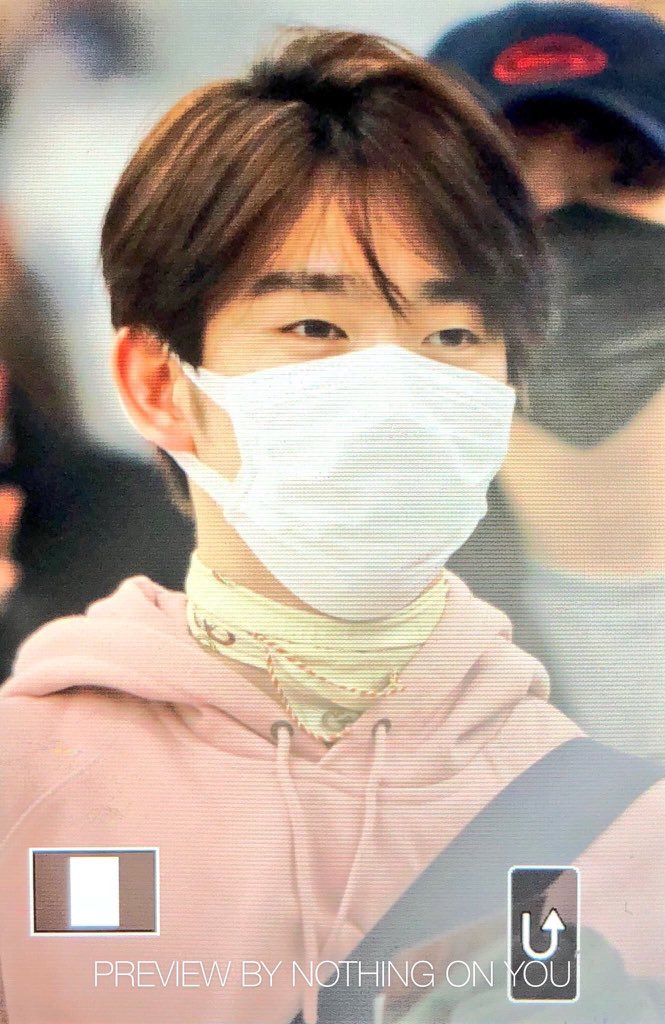 Jinyoungie being the babiest babie wearing his little handkerchief/scarfie: a thread nobody asks for but I did it anyway （ ; ; ）